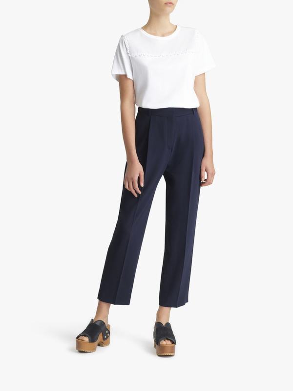 Pantalones Mujer Chloé Ropa Azul 100% Elastane RYMA69702